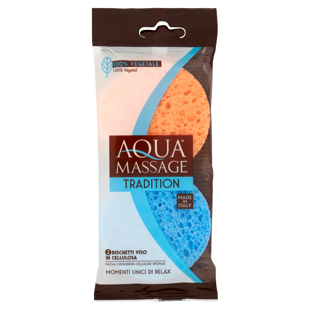 Aquamassage Tradition Dischetti Viso in Cellulosa 2 pz